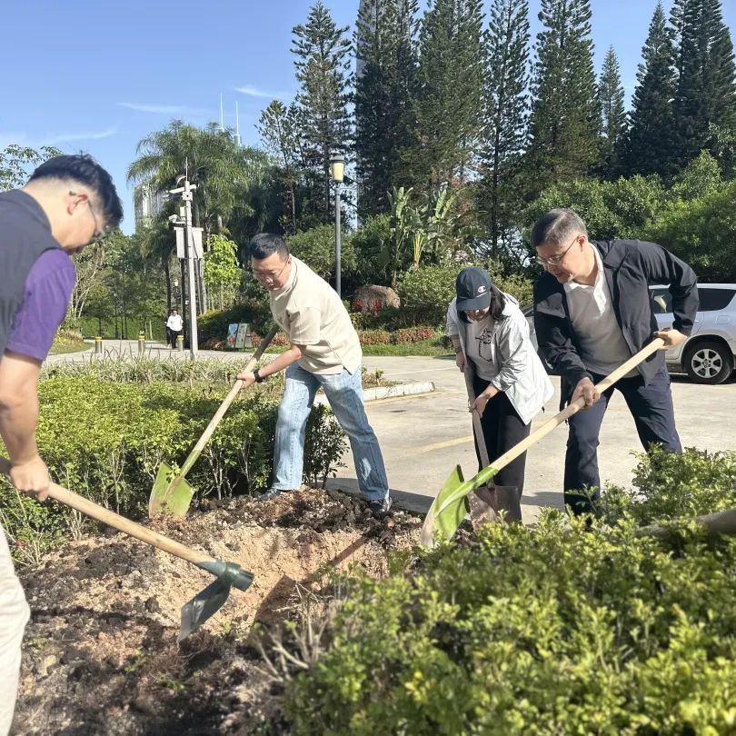 携手添绿！荔枝公园公益植树活动圆满举行