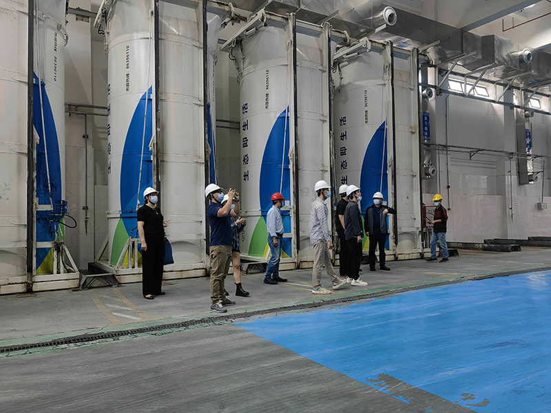 【公司动态】五大湖环保受邀参观瀚蓝桂城街道生活垃圾压缩中转站