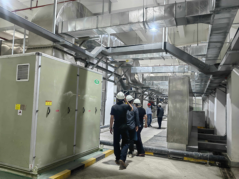 【公司动态】五大湖环保受邀参观瀚蓝桂城街道生活垃圾压缩中转站