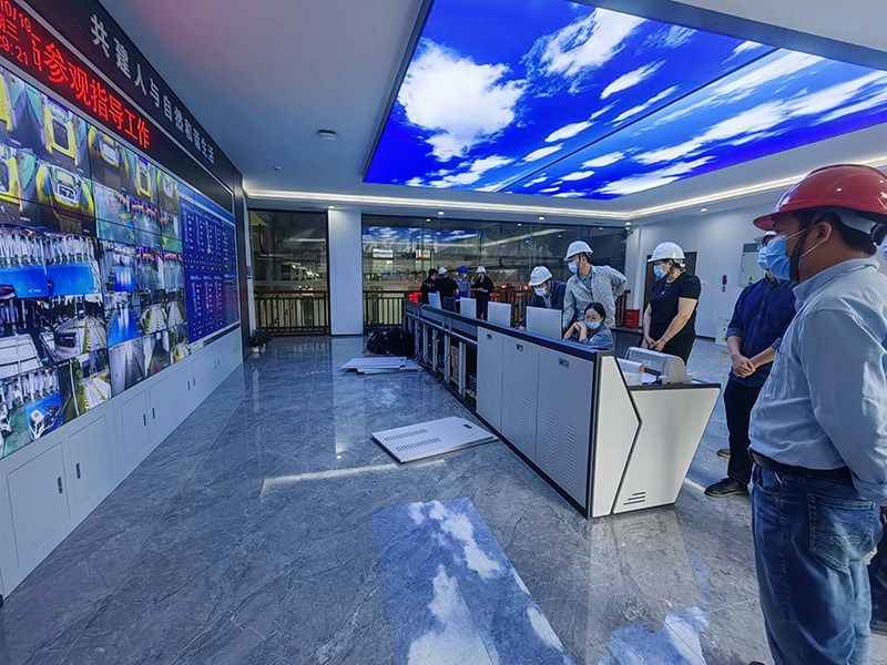 【公司动态】五大湖环保受邀参观瀚蓝桂城街道生活垃圾压缩中转站