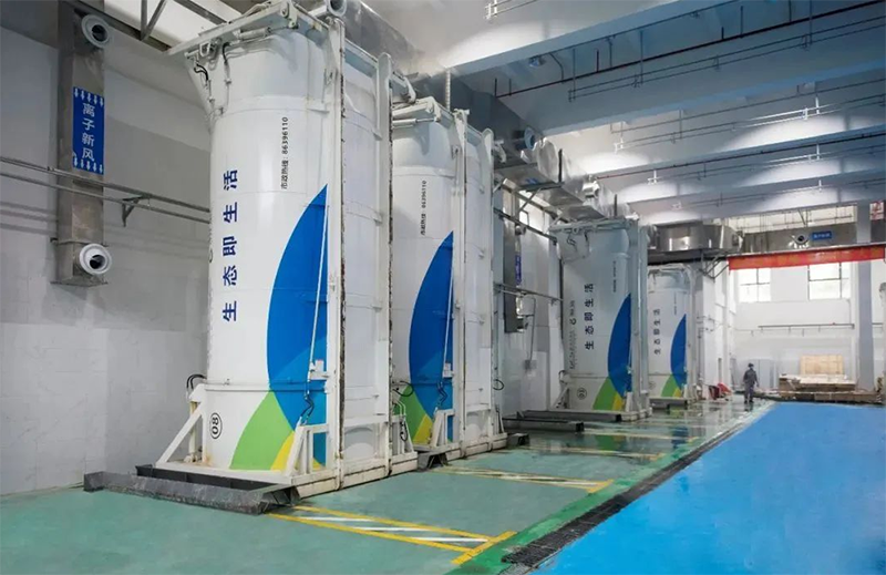 【公司动态】五大湖环保受邀参观瀚蓝桂城街道生活垃圾压缩中转站