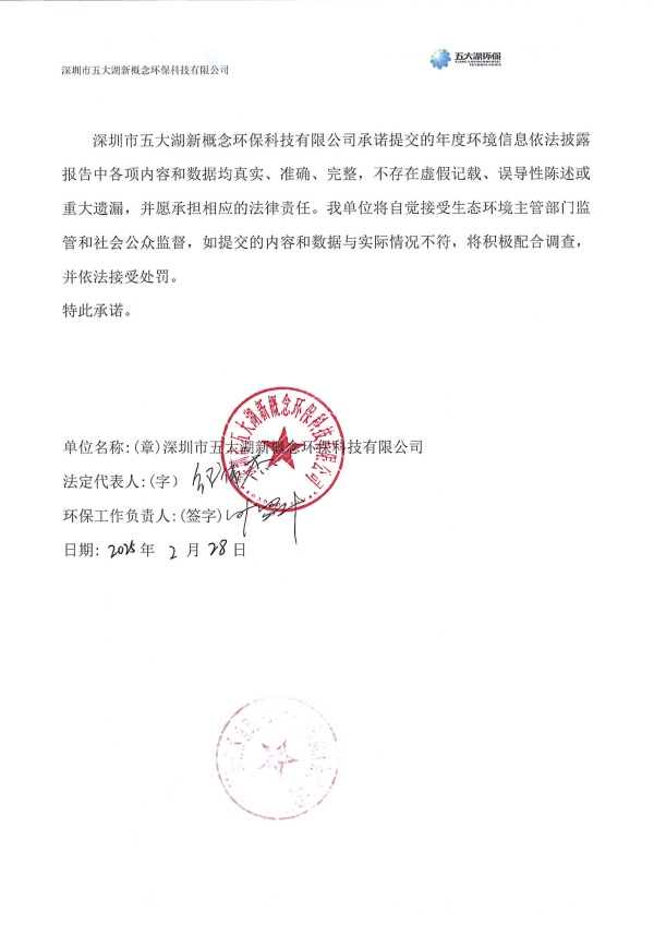 2024年度深圳市五大湖新概念环保科技有限公司环境信息年度报告_2.jpg