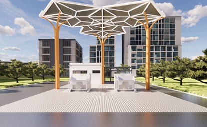 光明中心区学府公园地埋式垃圾站