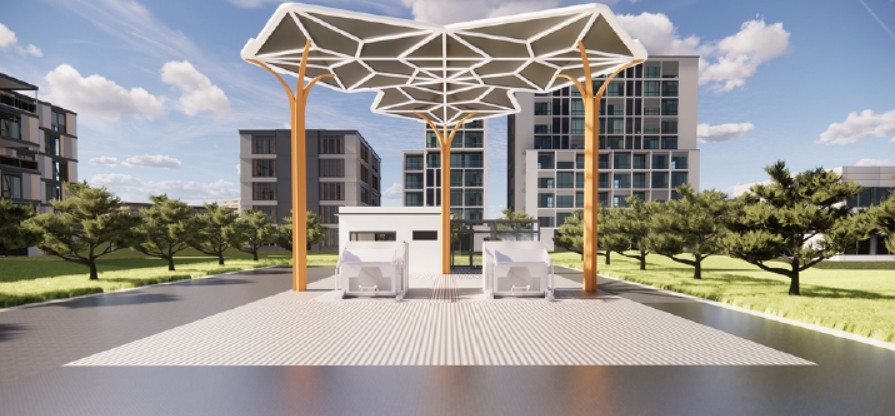 光明中心区学府公园地埋式垃圾站