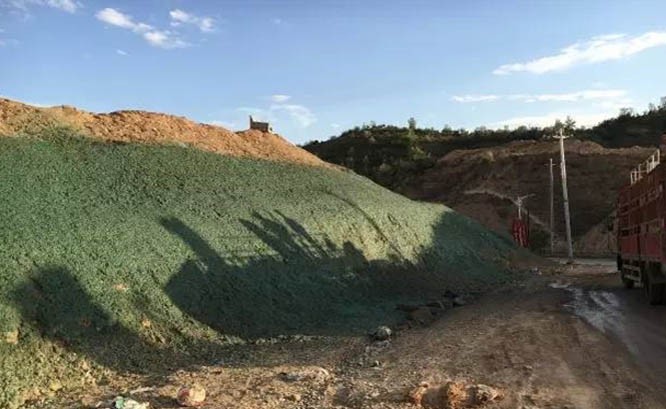 兰州保利地产－领秀山边坡表层植被恢复项目