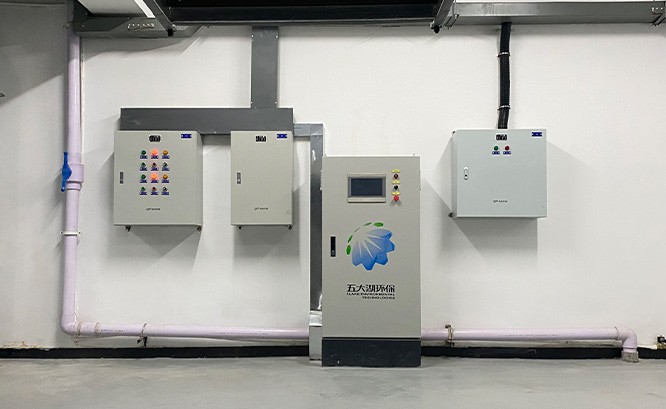 深圳坝光地埋抽吸式生活垃圾转运站除臭项目