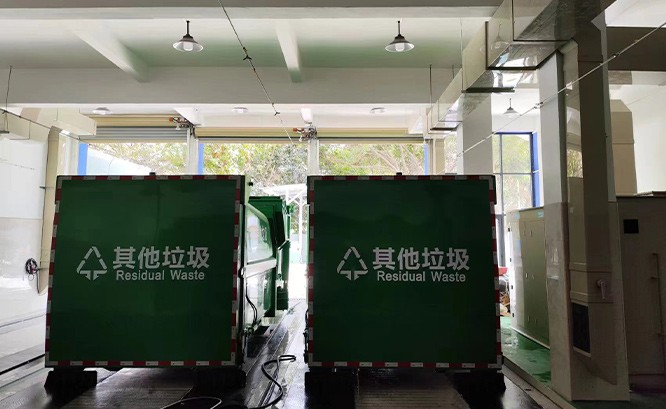 中山东明垃圾转运站除臭项目