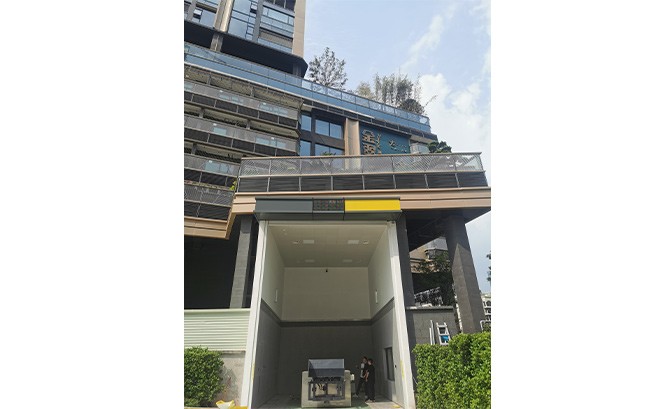 臻林天汇大厦地埋式垃圾中转站