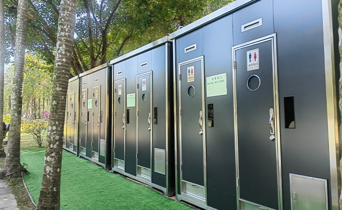 2024深圳莲花山公园簕杜鹃花展移动公厕服务