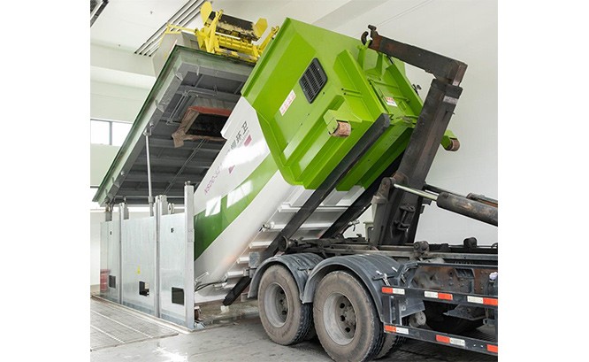 南山区动物园地埋式垃圾转运站