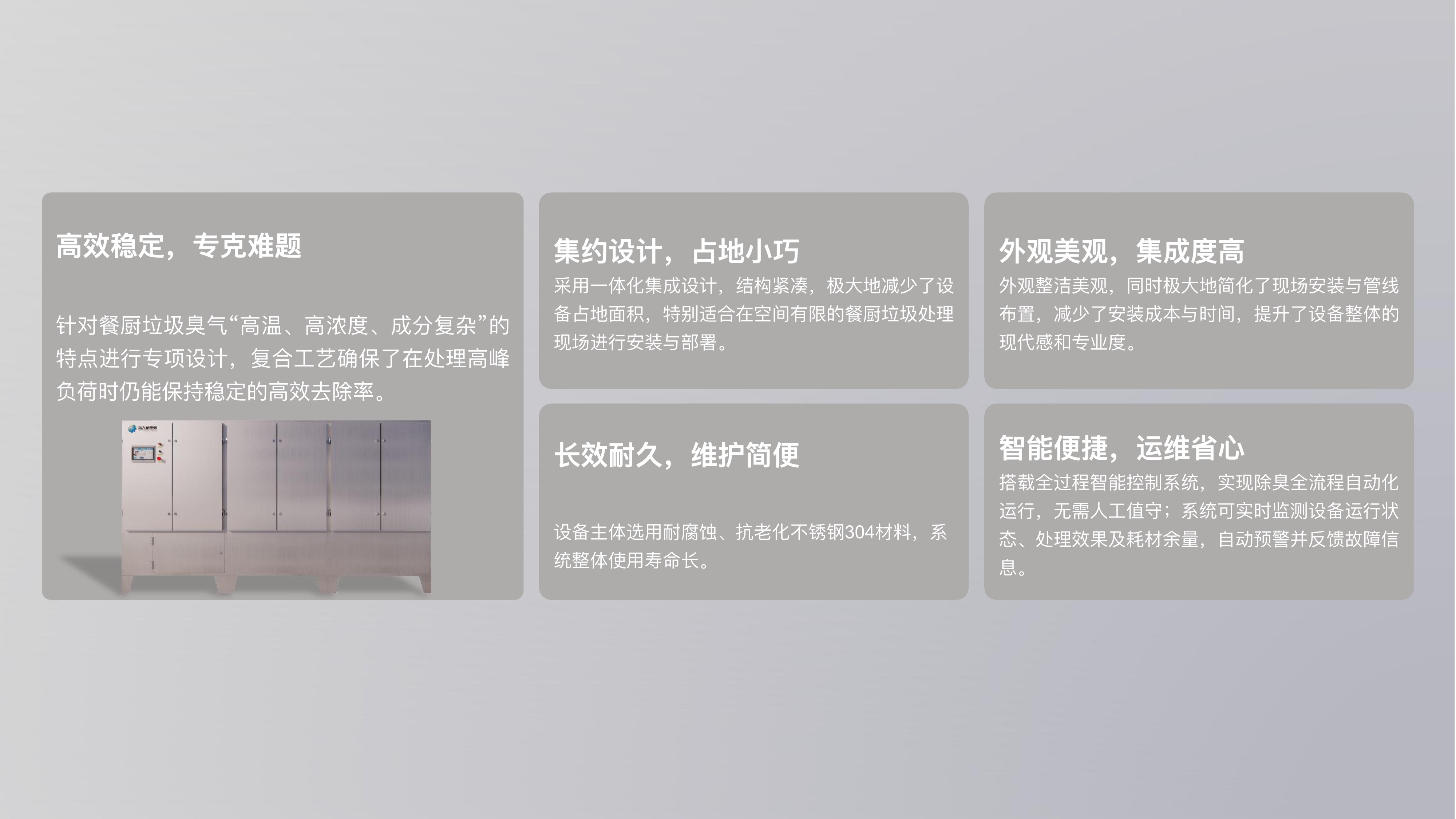 餐厨垃圾智能除臭设备