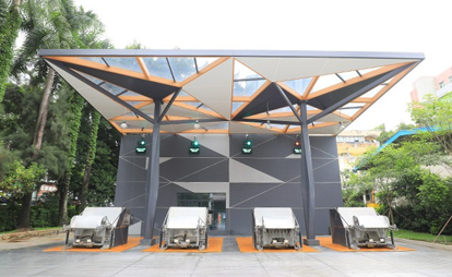 华侨城创意园地埋式垃圾中转站